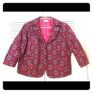 Talbots Embroidered Jacket